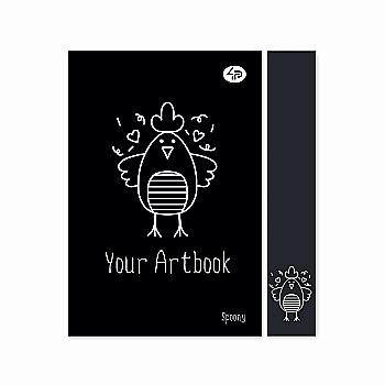 Блокнот А5 "Artbook "Spoony", chiken, 902743, TM Profiplan Блокнот А5 "Artbook "Spoony", chiken, 902743, TM Profiplan