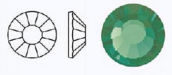 Стрази фольговані 50020/497-11-612/GREEN TURMALINE- ss6 (1,9-2,1 мм, 40 шт.) M.C.Rose VIVA12 Стрази фольговані 50020/497-11-612/GREEN TURMALINE- ss6 (1,9-2,1 мм, 40 шт.) M.C.Rose VIVA12