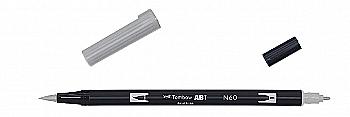 Маркер-блендер двосторонній ABT BrushPen ABT-N60, холодний сірий-6 ТМ "Tombow" Маркер-блендер двосторонній ABT BrushPen ABT-N60, холодний сірий-6 ТМ "Tombow"