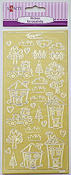 Стікери для творчості, "Будинок - милий дім", 952103