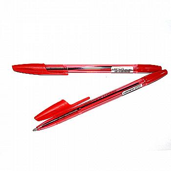 Ручка масляная Hiper Classic HO-1147 1,0 мм красная ***