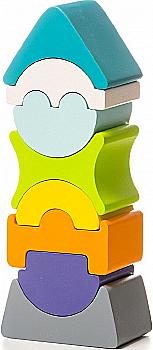 Конструктор дерев`яний Cubika Пірамідка LD-7, 12701 Конструктор дерев`яний Cubika Пірамідка LD-7, 12701