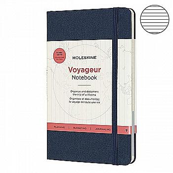 Записник Синій медіум, Moleskine Вояжер, VN002B39 Записник Синій медіум, Moleskine Вояжер, VN002B39