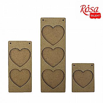 Набор заготовок рамка "Love", 13/22/30*10 см, 3 шт, МДФ, Rosa Talent Набор заготовок рамка "Love", 13/22/30*10 см, 3 шт, МДФ, Rosa Talent