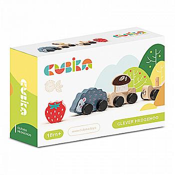 Дерев`яна іграшка - Їжачок-мандрівник, 15467 Дерев`яна іграшка - Їжачок-мандрівник, 15467