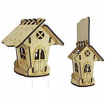 Фанера Будиночок № 18 скринька 12*8*8 см, F-0147 Фанера Будиночок № 18 скринька 12*8*8 см, F-0147