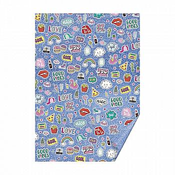 Папір з малюнком "Patches" 300г/м 21*29,7см, Heyda Папір з малюнком "Patches" 300г/м 21*29,7см, Heyda