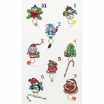Набор для вышивки "Новогодний календарь", ПР-7102