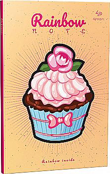 Блокнот А5 "Artbook Rainbow - Cake" peach, 901227 TM Profiplan Блокнот А5 "Artbook Rainbow - Cake" peach, 901227 TM Profiplan