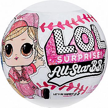 Набор игровой с куклой L.O.L. Surprise! "All-Star B.B.s" - Спортивная Команда, 570363 Набор игровой с куклой L.O.L. Surprise! "All-Star B.B.s" - Спортивная Команда, 570363
