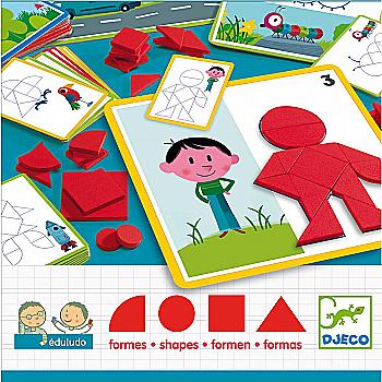 Игра настольная Танграмм "Shapes Eduludo" DJECO, DJ08300