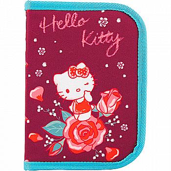 Пенал 1 отд., без наполнения 621 Hello Kitty, HK18-621-2