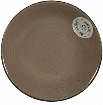 Тарілка супова, Spiral, 21 см, капучіно, A2345S/G142 Cesiro Тарілка супова, Spiral, 21 см, капучіно, A2345S/G142 Cesiro