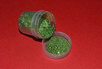 Глітер фасований Салатовий 10 г, 12 мл, HY10516