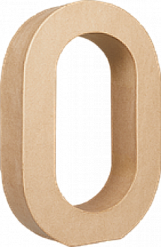 Заготівка з пап`є-маше Літера "O" 5*22*30 см, AC408O ТМ "Clairefontaine"