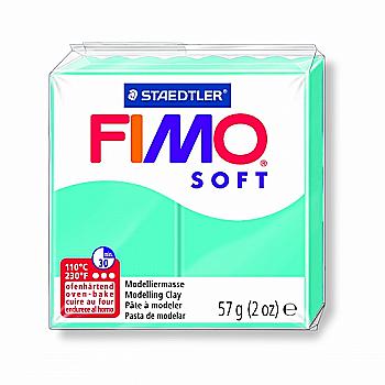 Пластика Soft, М`ятна, 57г, Fimo Пластика Soft, М`ятна, 57г, Fimo