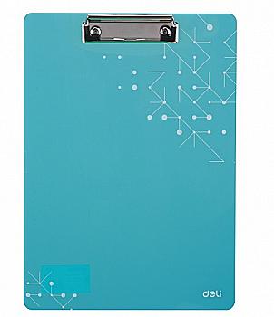 Планшет A4 пластик 1.5мм pp Aurora блакитн. Deli EF75632 (78224) Планшет A4 пластик 1.5мм pp Aurora блакитн. Deli EF75632 (78224)