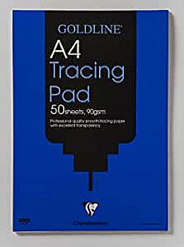 Калька-склейка А4 50 арк. Goldline Tracing Pad, 112 г/м2, GPT3A4Z Clairefontaine Калька-склейка А4 50 арк. Goldline Tracing Pad, 112 г/м2, GPT3A4Z Clairefontaine