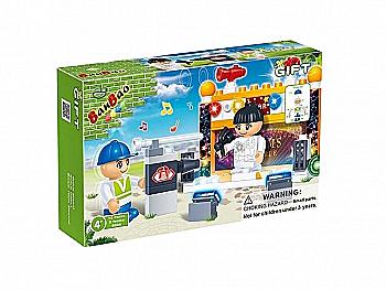 Конструктор "Сцена" 72 елм., 8036, Banbao Конструктор "Сцена" 72 елм., 8036, Banbao