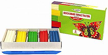 Пластилін 5 кол., 60 гр "Craft and Joy" зі стеком, 331014/Cr Гамма-Н Пластилін 5 кол., 60 гр "Craft and Joy" зі стеком, 331014/Cr Гамма-Н
