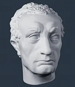 Заготовка из гипса Маска Гатамелата AP-500/366