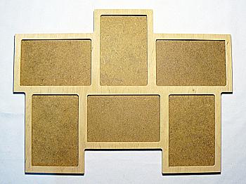 Заготівка Колаж 6 фото, 0726 Заготівка Колаж 6 фото, 0726