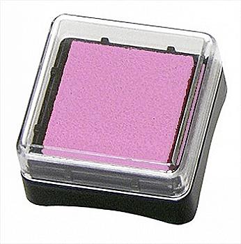 Штемпельная подушка с пигментными чернилами, розовая, 2,5х2,5 см Heyda 204888453