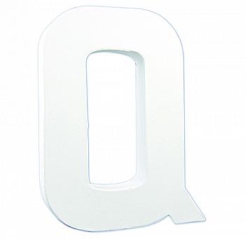 Заготовка из папье-маше Буква "Q" 3*17*20,5 см, AC716C ТМ "Clairefontaine" Заготовка из папье-маше Буква "Q" 3*17*20,5 см, AC716C ТМ "Clairefontaine"