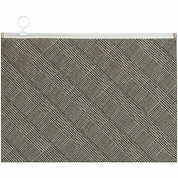 Папка на молнии А4+, zip-lock, Tartan Olive, 1497-20-A