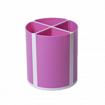 Підставка для письмового приладдя "Твістер" рожева, ZB.3003-10 Підставка для письмового приладдя "Твістер" рожева, ZB.3003-10