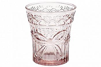 Склянка "Бант" 260 мл, рожевий, 581-014