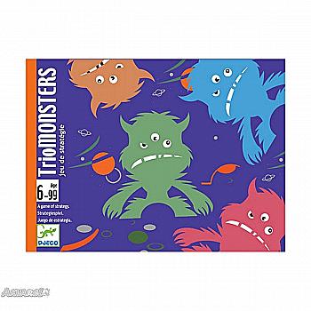 Игра настольная детская "Трио Монстры" DJECO, DJ05187