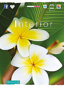 Зошит А4 48 кл. YES скоба Flowers (3837) Зошит А4 48 кл. YES скоба Flowers (3837)