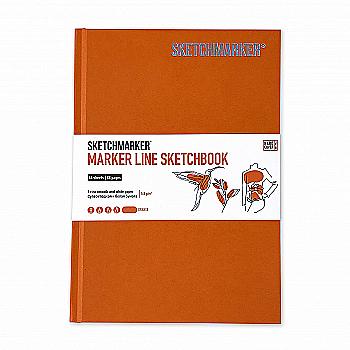 Скетчбук SKETCHMARKER А5 44 л., 160 г/м², оранжевый, MLHSM/ORAN Скетчбук SKETCHMARKER А5 44 л., 160 г/м², оранжевый, MLHSM/ORAN