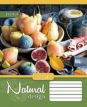 Зошит 60 лін. 1В Natural Fruits -17, 760424 (6861) Зошит 60 лін. 1В Natural Fruits -17, 760424 (6861)