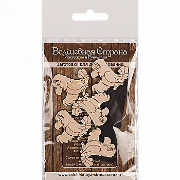 Заготовка дерев`яна для декорування, FLC-147