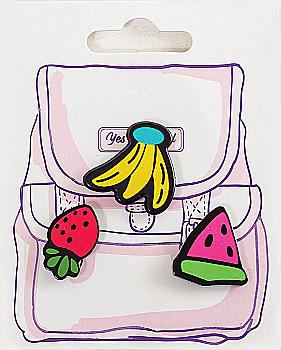 Набір значків "Must have" банан, кавун 554340