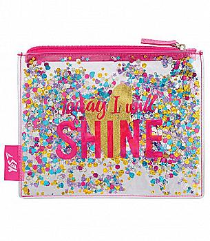 Пенал-косметичка "Shine" з блискітками, 532640