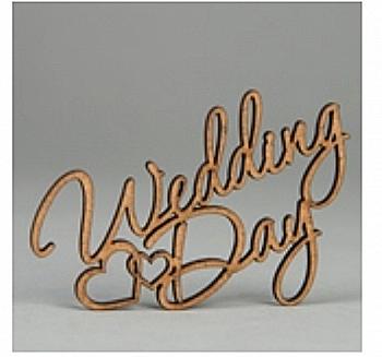 Заготівка дерев`яна Wedding Day, Ч262 Заготівка дерев`яна Wedding Day, Ч262