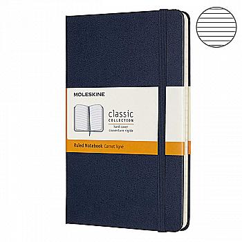 Записная книжка Сапфир медиум линейка, Moleskine Classic, QP050B20 Записная книжка Сапфир медиум линейка, Moleskine Classic, QP050B20