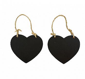 Набор меловых сердечек. 8,5*7 см 2 шт /уп.