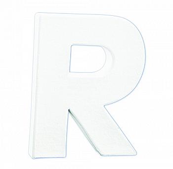 Заготовка из папье-маше Буква "R" 1,5*10,5*12 см, AC747C ТМ "Decopatch" Заготовка из папье-маше Буква "R" 1,5*10,5*12 см, AC747C ТМ "Decopatch"