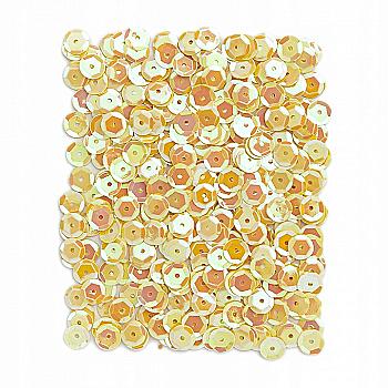 Пайетки перламутрові 9 мм 15 г, жовтий, DPCE-080 DpCraft Пайетки перламутрові 9 мм 15 г, жовтий, DPCE-080 DpCraft