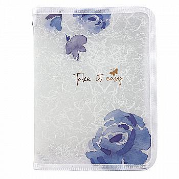 Папка об`ємна на блискавці, А5+, Frozen Nature-01, 1805-01-A