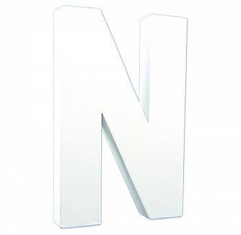 Заготовка из папье-маше Буква "N" 3*13,5*20,5 см, AC713C ТМ "Clairefontaine" Заготовка из папье-маше Буква "N" 3*13,5*20,5 см, AC713C ТМ "Clairefontaine"