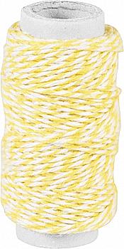 Нитка декоративна, подвійна, Жовта, 20м, Knorr Prandell Нитка декоративна, подвійна, Жовта, 20м, Knorr Prandell