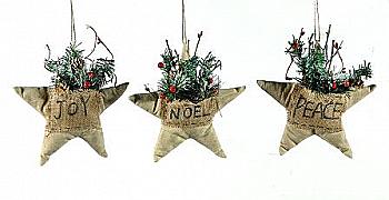 Подвеска новогодняя Звёзда 25 см со словами noel/joy/peace (3 вида в ассортименте), 9763221 ТМ "A&G" Подвеска новогодняя Звёзда 25 см со словами noel/joy/peace (3 вида в ассортименте), 9763221 ТМ "A&G"