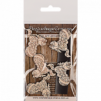 Заготовка дерев`яна для декорування, FLC-141