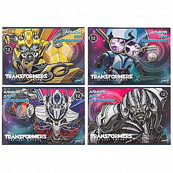 Альбом для рисования 12 л. скоба, TF, Kite TF17-241	