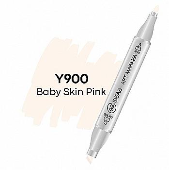 Маркер двухсторонний Baby Skin Pink - Детский розовый, Y900, 99IDEAS Маркер двухсторонний Baby Skin Pink - Детский розовый, Y900, 99IDEAS